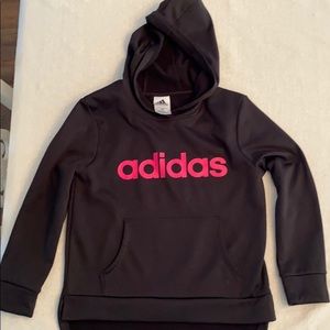 Girls Adidas hoodie gently used